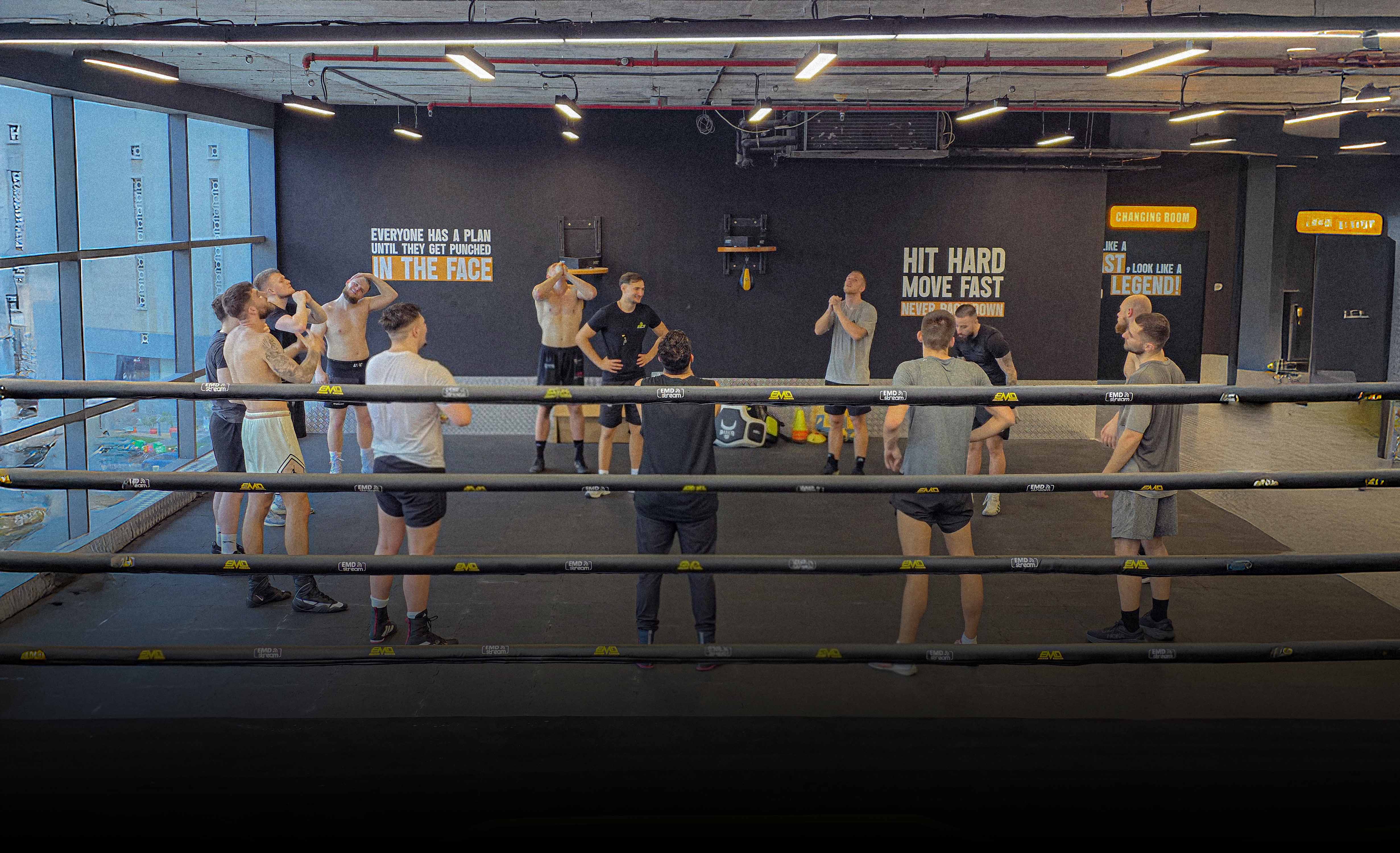 Group training at EMD Fitness